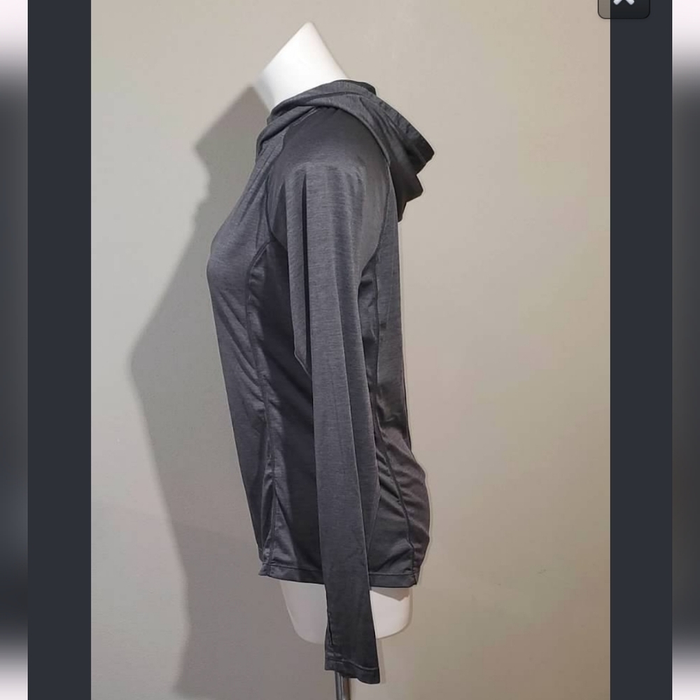 Reebok Gray Women's Hoodie Top - Picture 2 of 6